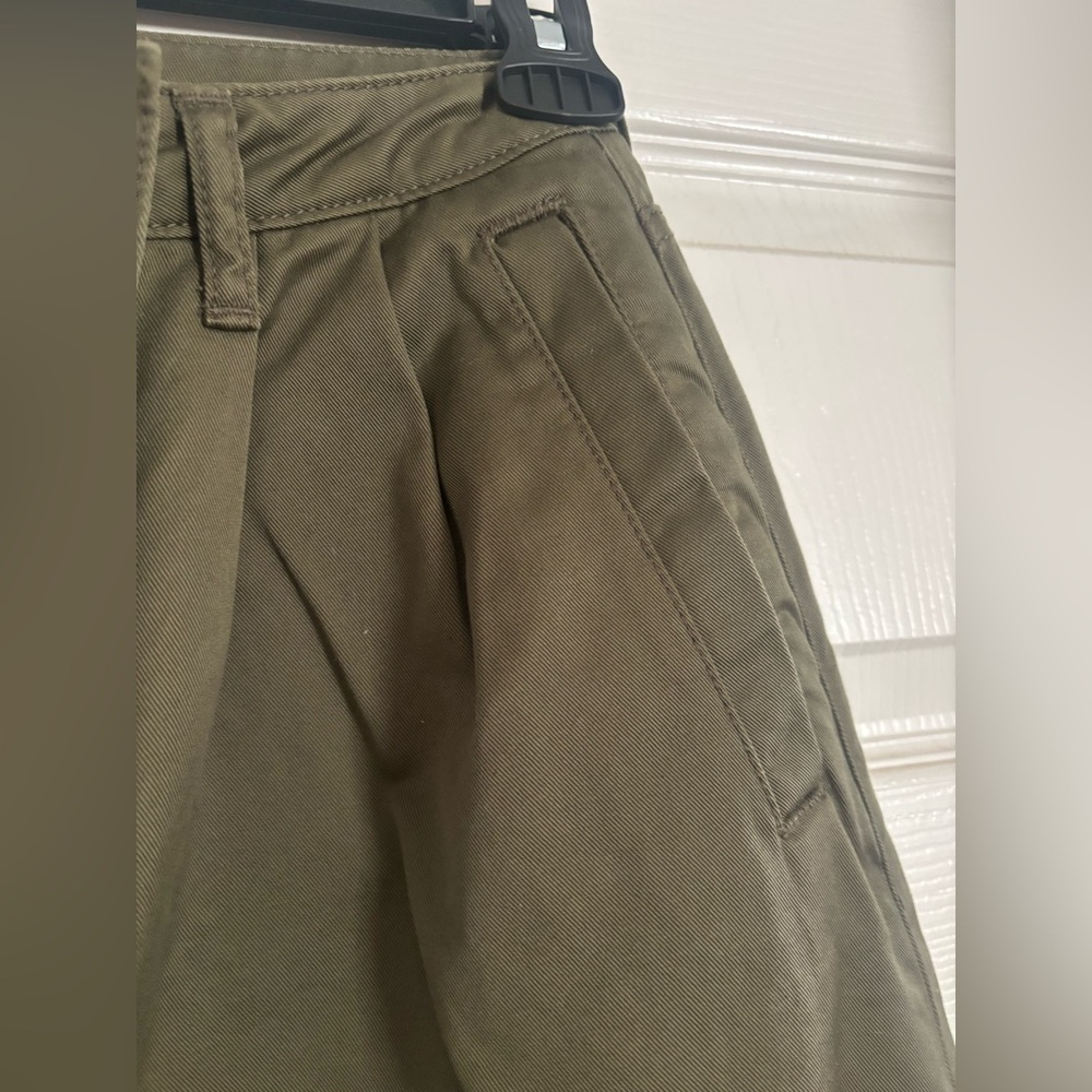 Moussy Olive Green Wide Leg Utility Pants - Picture 10 of 16